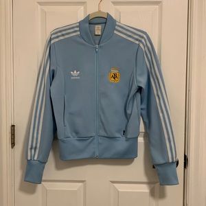 Women’s Fifa World Cup Adidas Soccer Jacket, Argentina, Size M